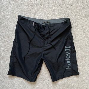 Black Hurley shorts